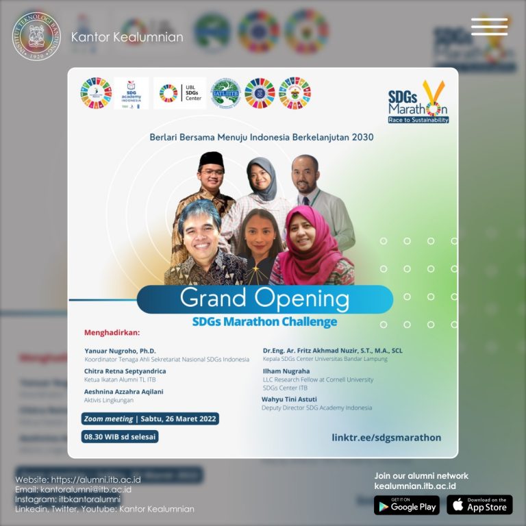 [26 MAR 2022] Grand Opening Ceremony SDGs Marathon