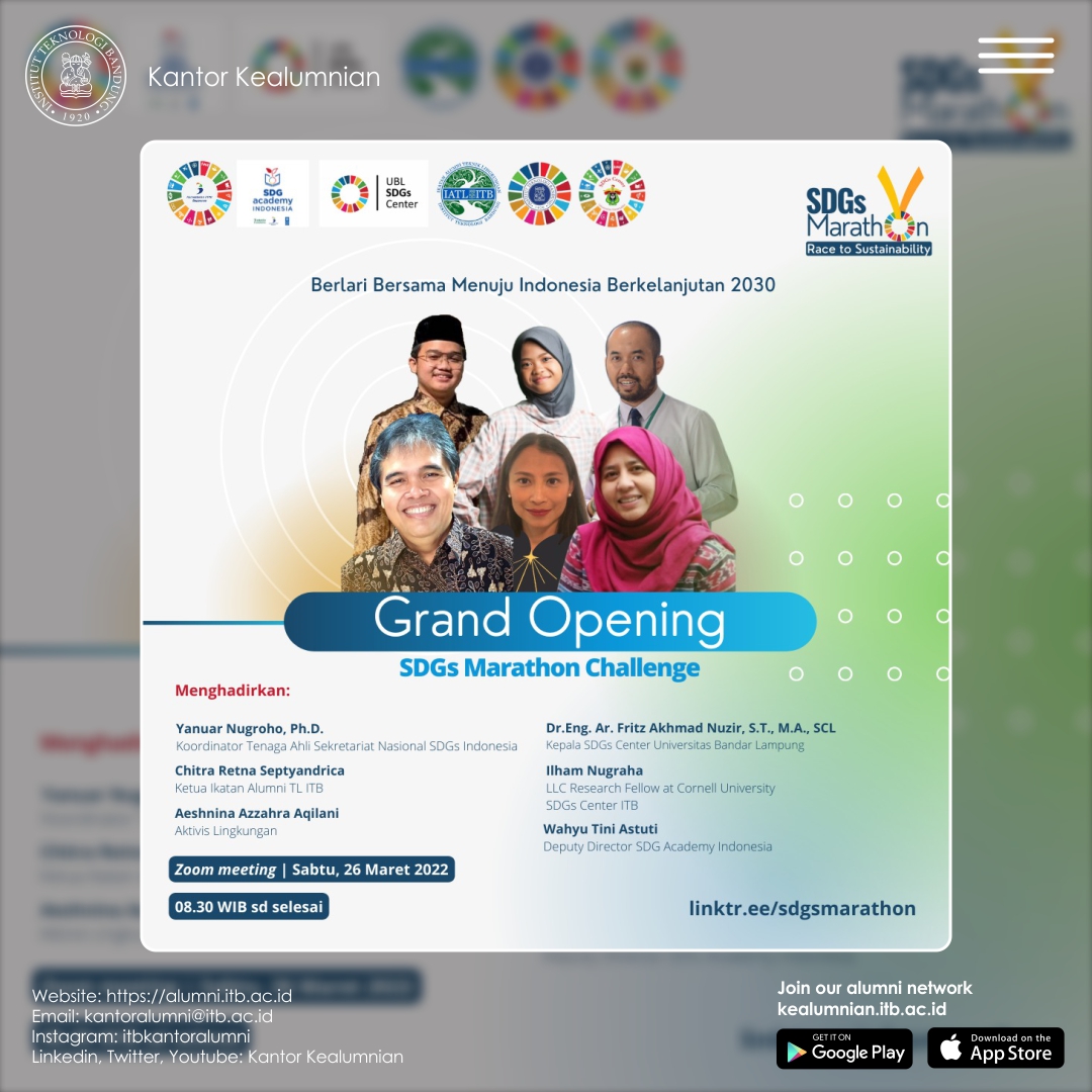 [26 MAR 2022] Grand Opening Ceremony SDGs Marathon