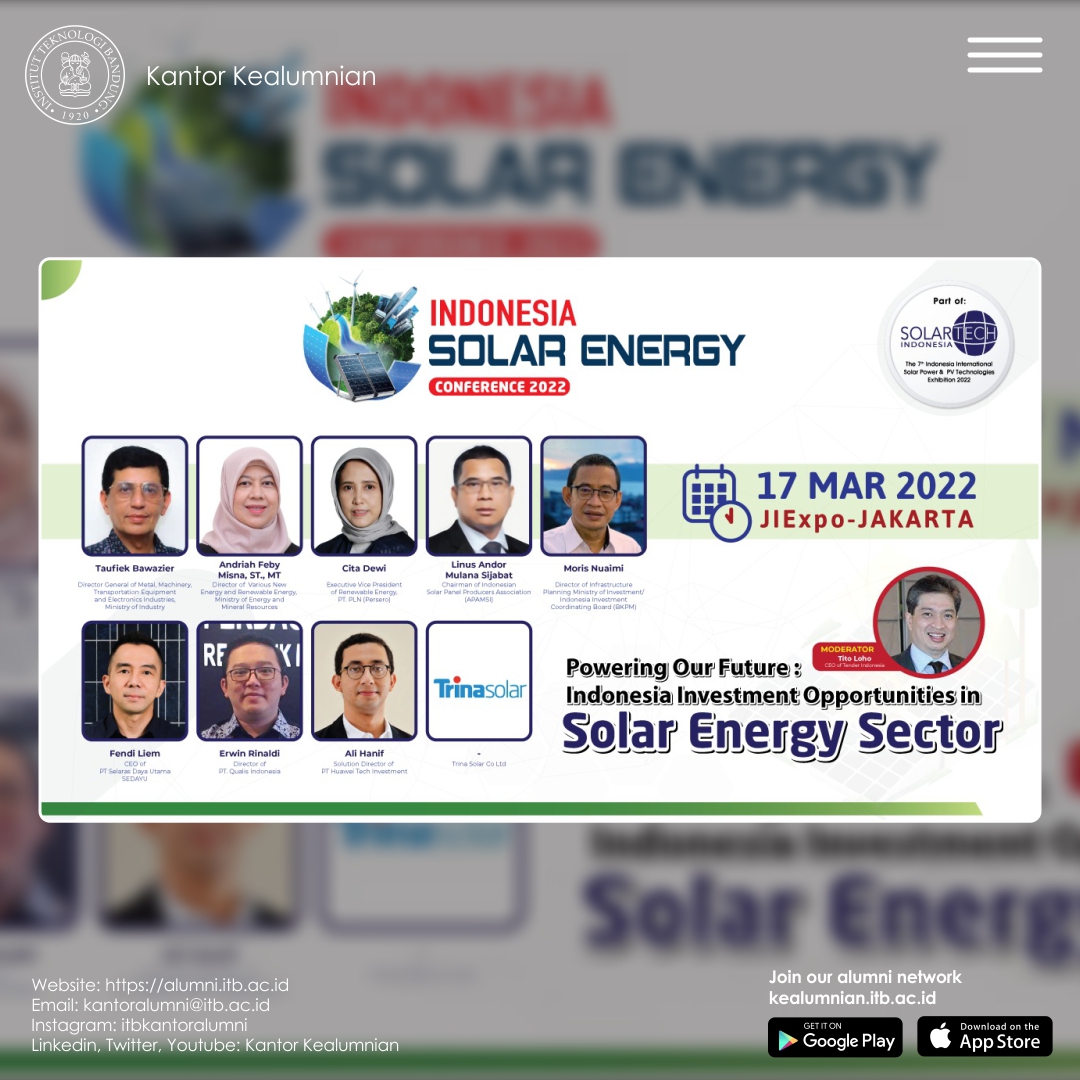 [17 MAR 2022] Indonesia Solar Energy Conference 2022