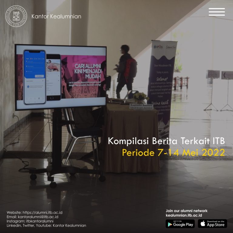 Kompilasi Berita Periode 7-14 Mei 2022 Terkait ITB