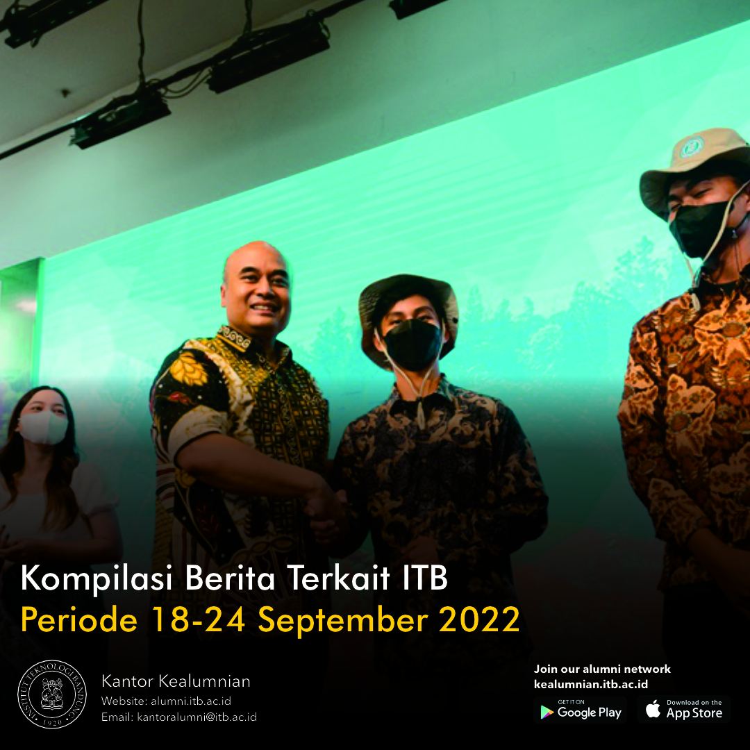 Kompilasi Berita Periode 18-24 September 2022 Terkait ITB