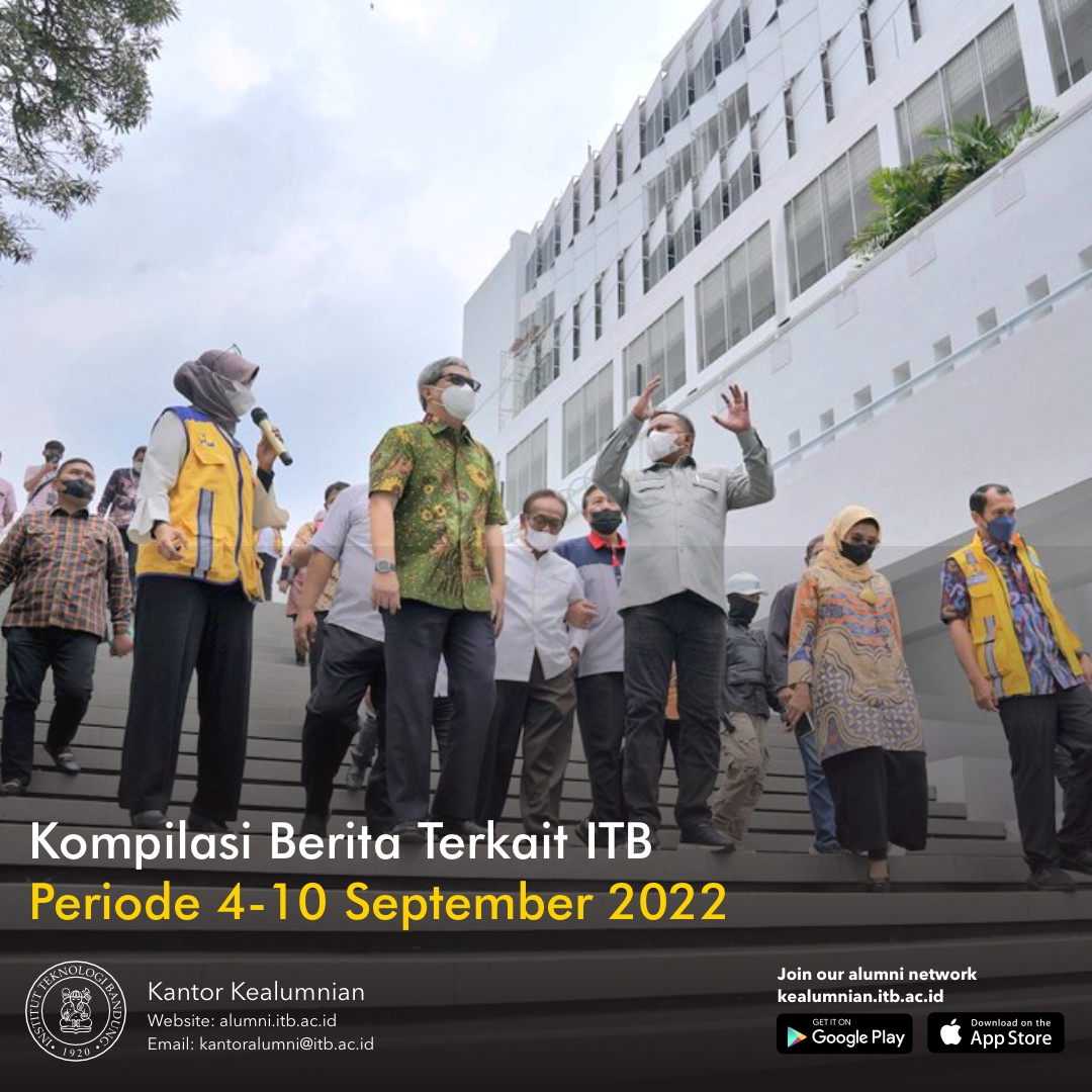 Kompilasi Berita Periode 4-10 September 2022 Terkait ITB