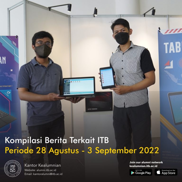 Kompilasi Berita Periode 28 Agustus – 3 September 2022 Terkait ITB