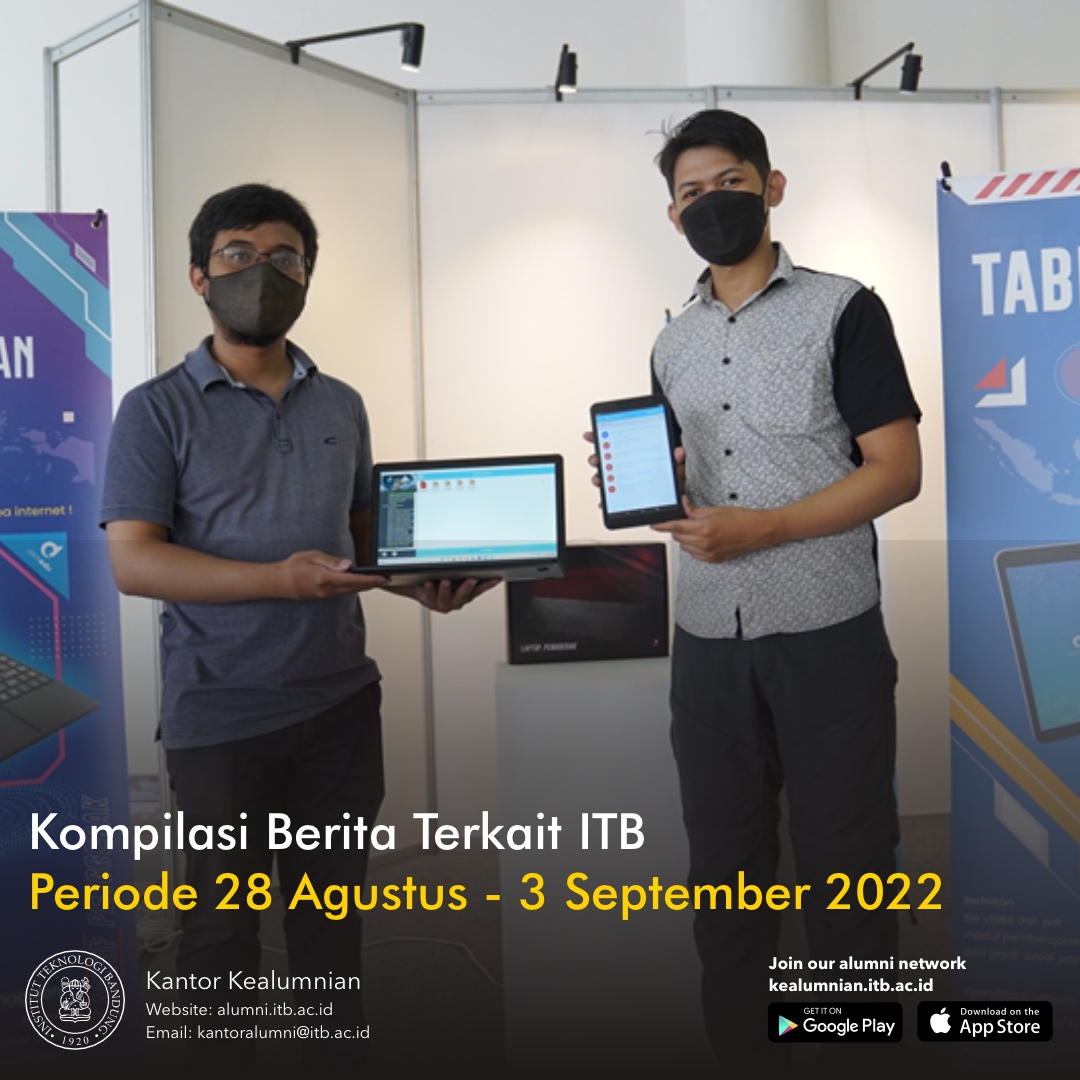 Kompilasi Berita Periode 28 Agustus – 3 September 2022 Terkait ITB