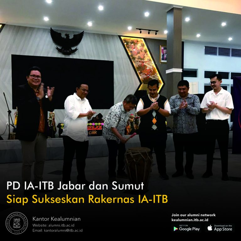PD IA-ITB Jabar dan Sumut Siap Sukseskan Rakernas IA- ITB di Bangka Belitung Pada Akhir Tahun 2022