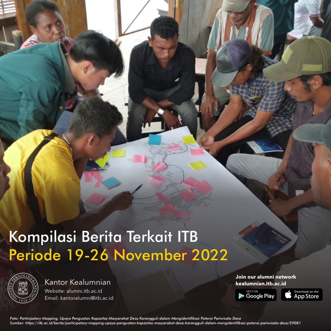 Kompilasi Berita Periode 19-26 November 2022 Terkait ITB