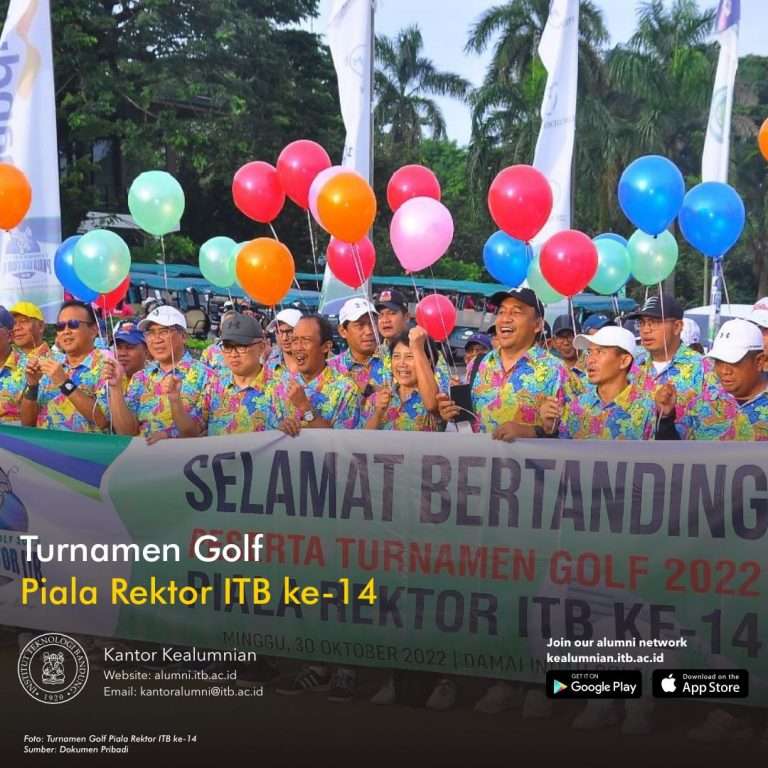Press Release Turnamen Golf Piala Rektor ITB ke-14