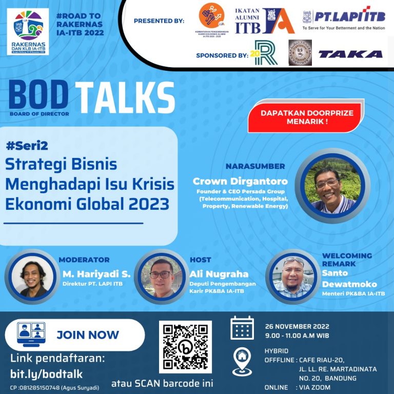 [26 NOV 2022] BOD TALK #Seri2