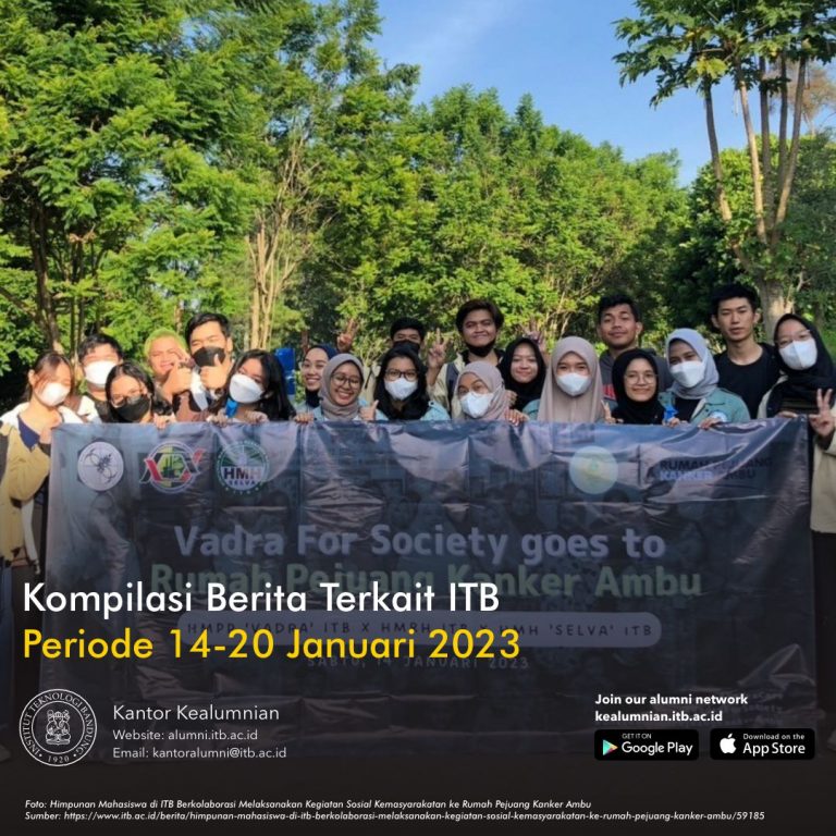 Kompilasi Berita Periode 14-20 Januari 2023 Terkait ITB
