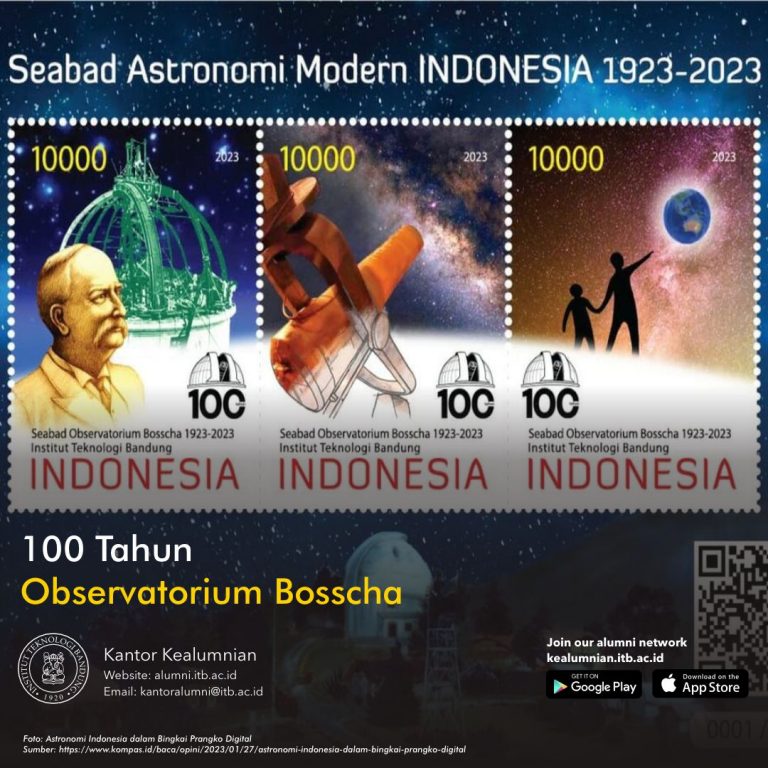Astronomi Indonesia dalam Bingkai Prangko Digital