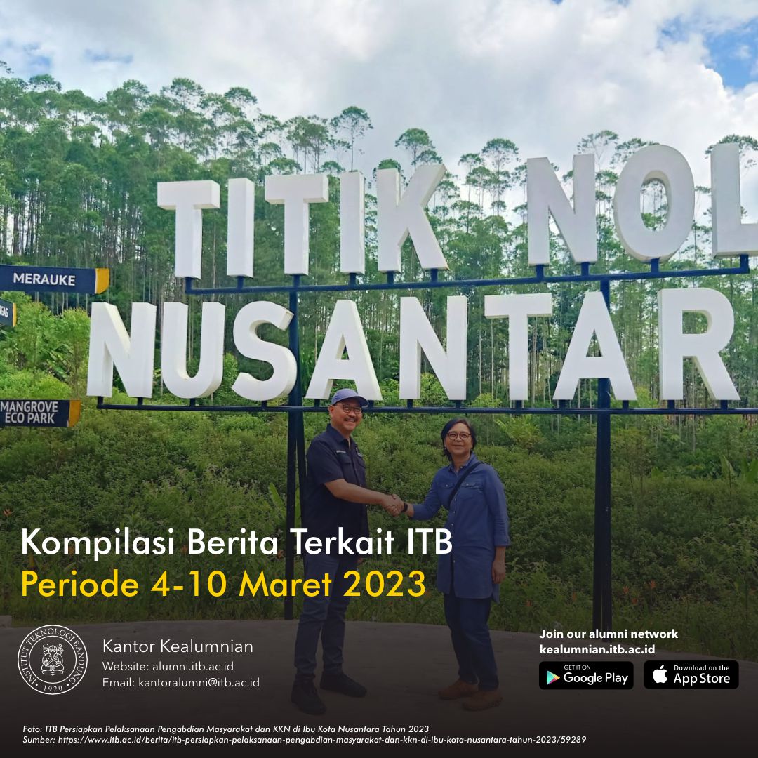 Kompilasi Berita Periode 4-10 Maret 2023 Terkait ITB