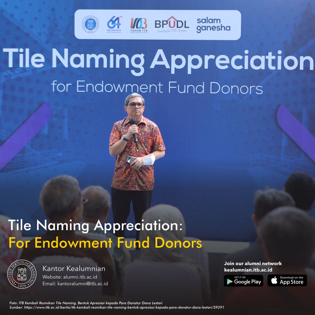 Tile Naming Appreciation: For Endowment Fund Donors