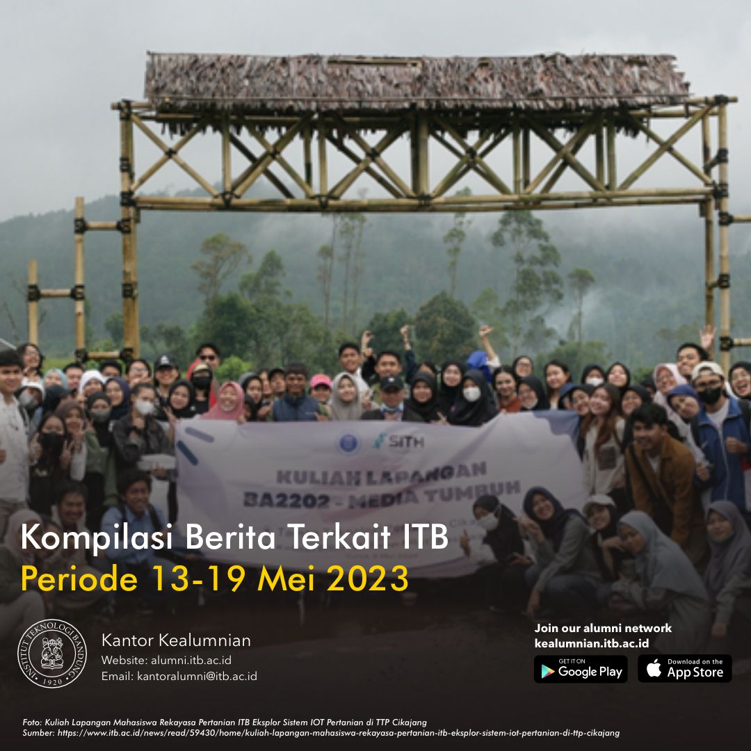 Kompilasi Berita Periode 13-19 Mei 2023 Terkait ITB