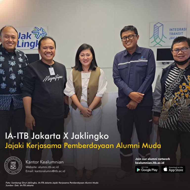 Sambangi Dirut Jaklingko, IA-ITB Jakarta Jajaki Kerjasama Pemberdayaan Alumni Muda