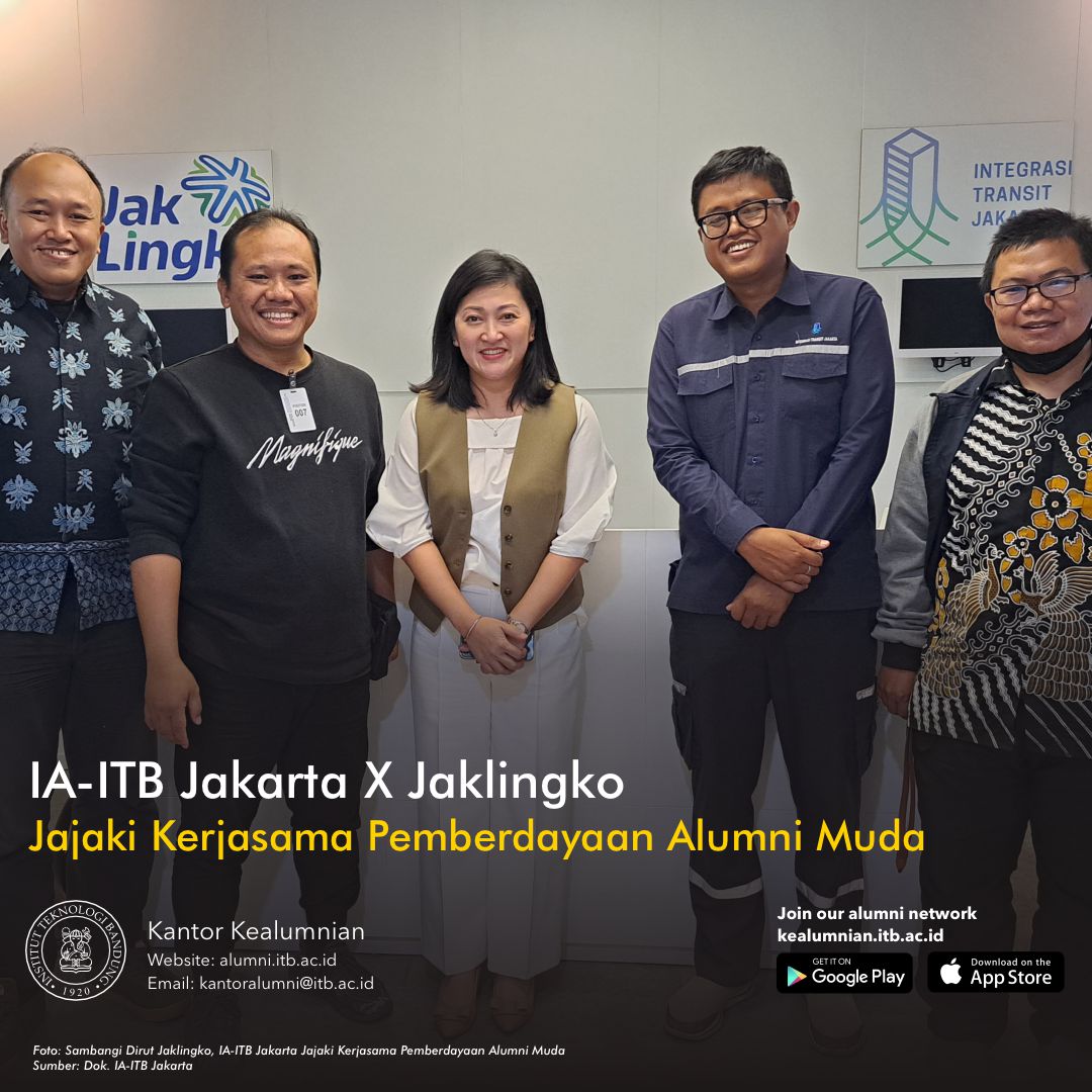 Sambangi Dirut Jaklingko, IA-ITB Jakarta Jajaki Kerjasama Pemberdayaan Alumni Muda