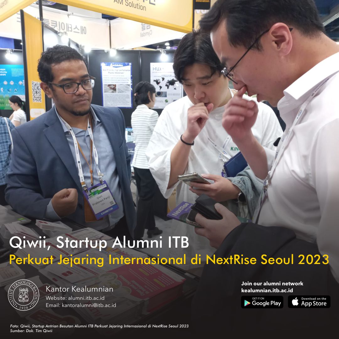 Qiwii, Startup Antrian Besutan Alumni ITB Perkuat Jejaring Internasional di NextRise Seoul 2023