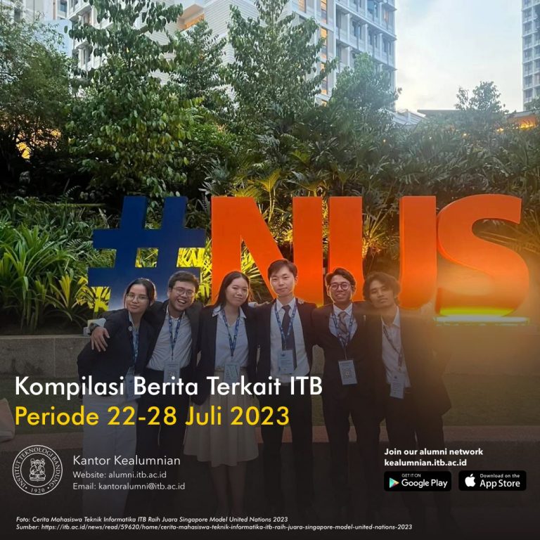 Kompilasi Berita Periode 22-28 Juli 2023 Terkait ITB
