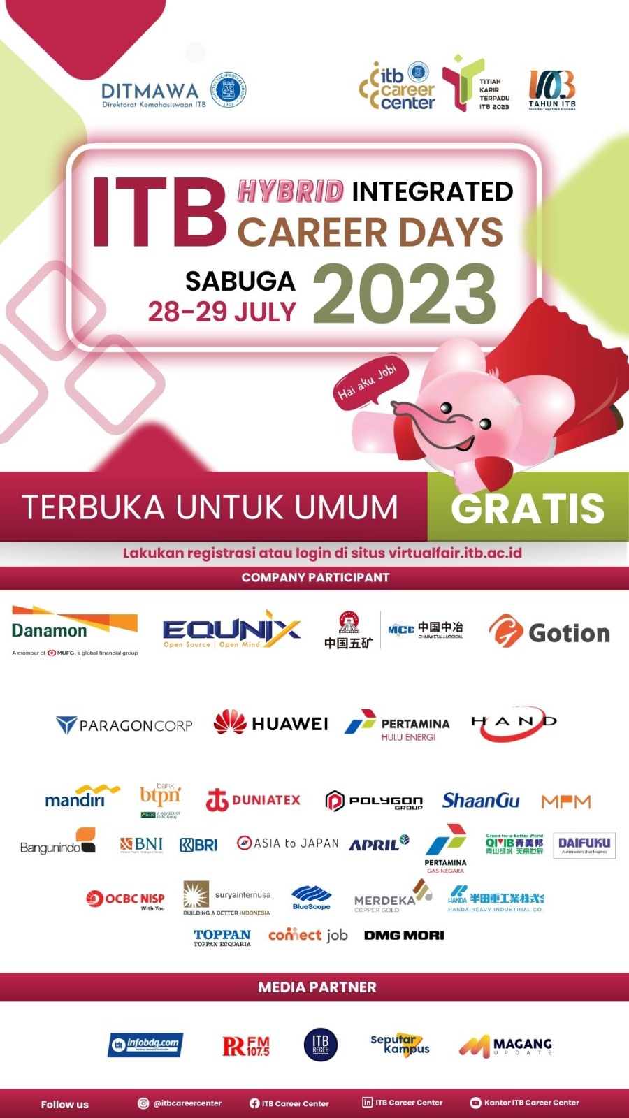 [28-29 JUL 2023] ITB Hybrid Integrated Career Days