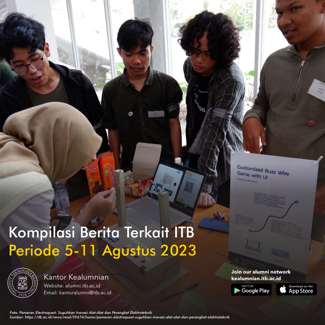 Kompilasi Berita Periode 5-11 Agustus 2023 Terkait ITB