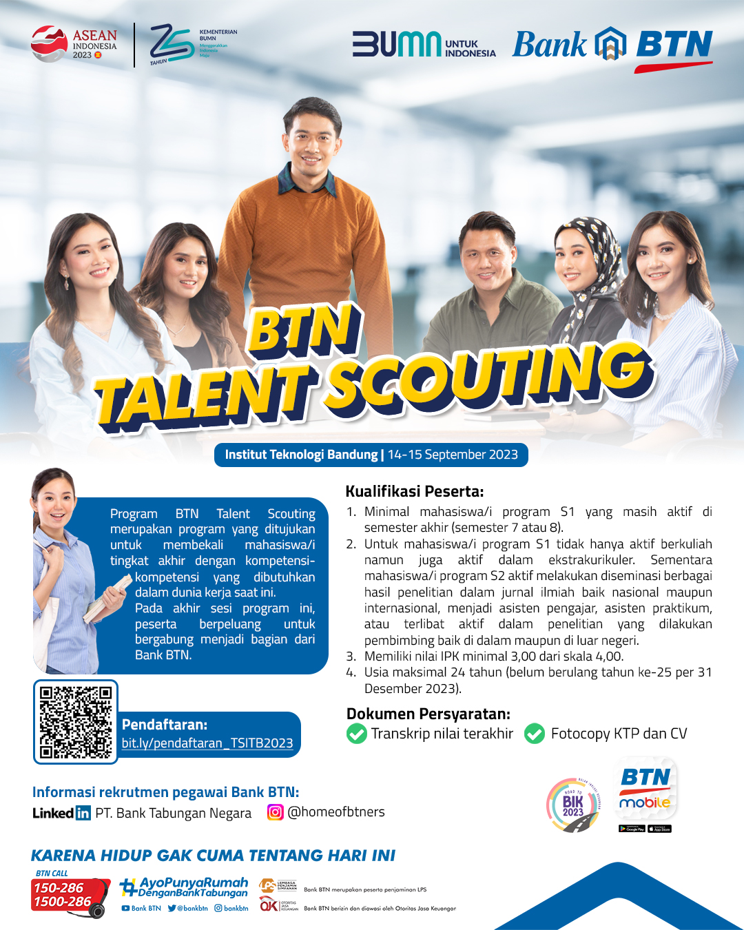 [14-15 SEP 2023] BTN Talent Scouting ITB