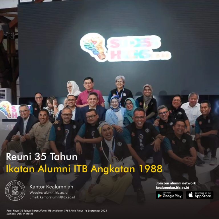 Reuni 35 Tahun Ikatan Alumni ITB Angkatan 1988