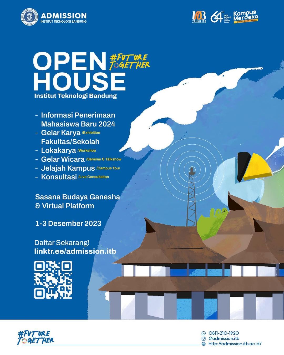 [1-3 DES 2023] Open House ITB #FUTURETOGETHER