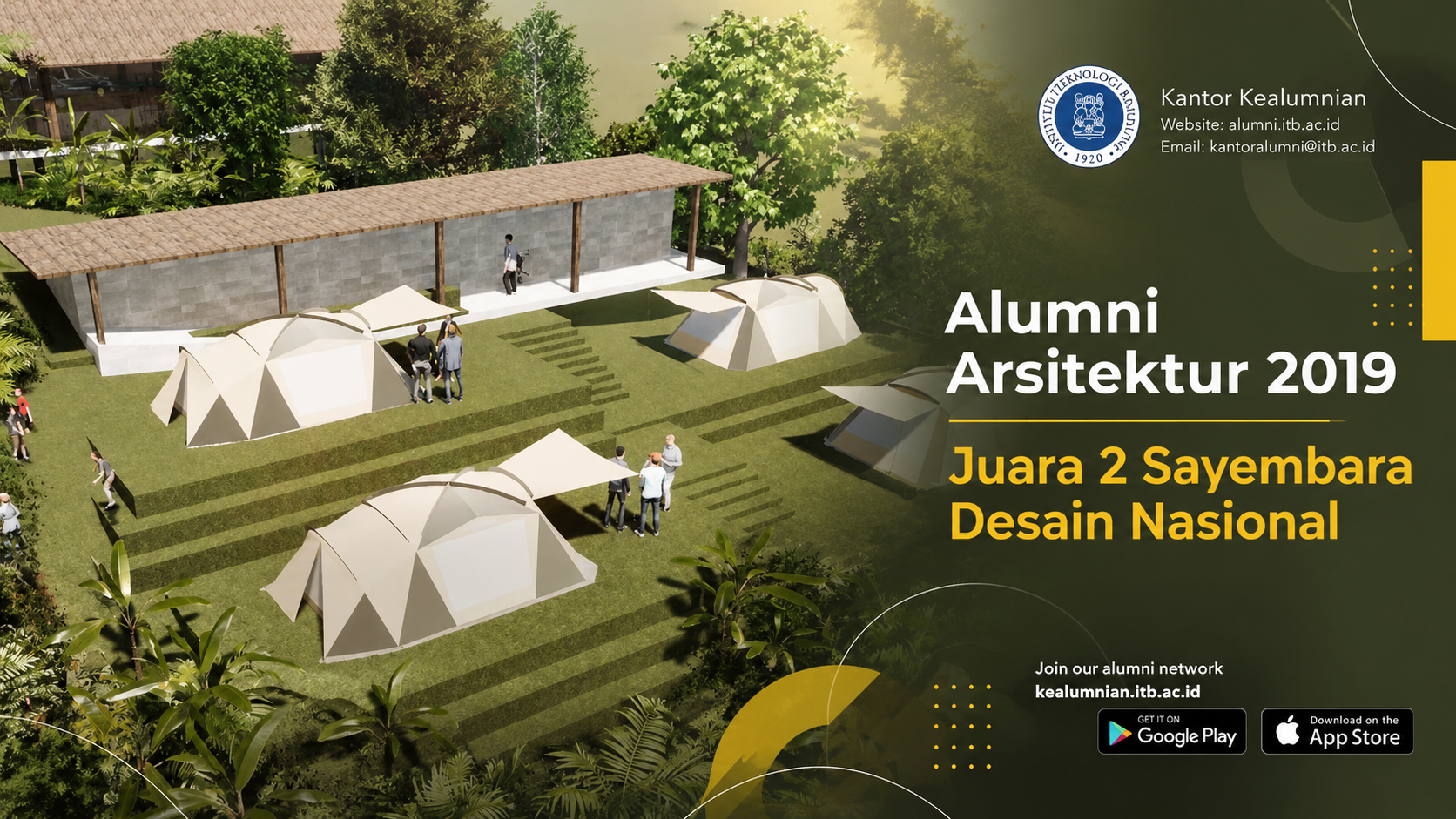 Alumni Arsitektur 2019 Juara 2 Sayembara Desain Nasional