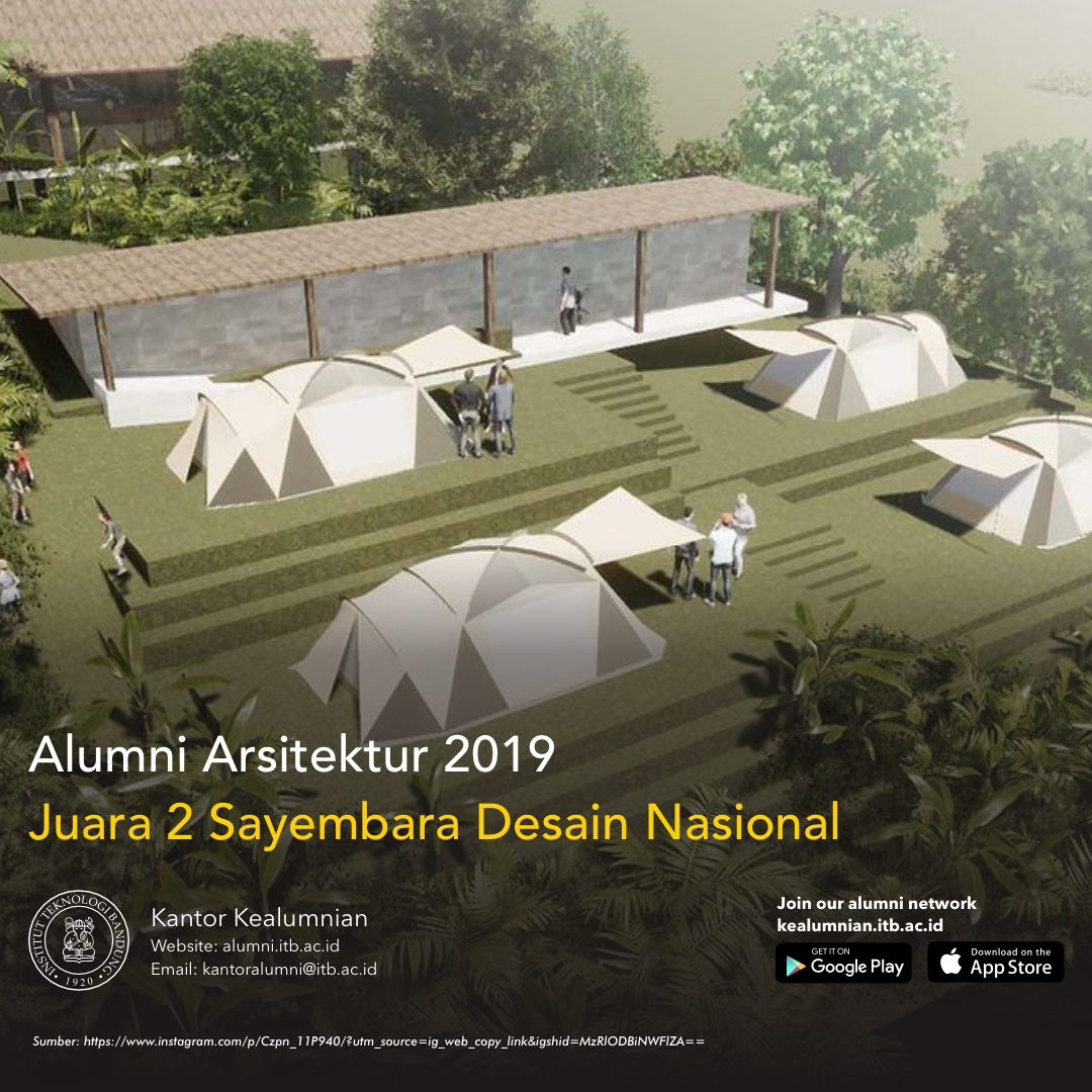 Alumni Arsitektur 2019 Juara 2 Sayembara Desain Nasional