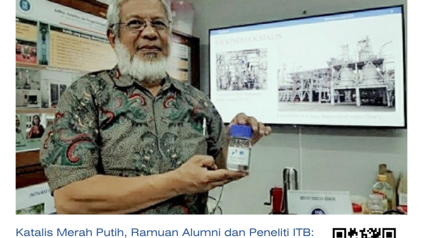 Katalis Merah Putih, Ramuan Alumni dan Peneliti ITB: Pabrik di Cikampek Siap Diresmikan Tahun 2024