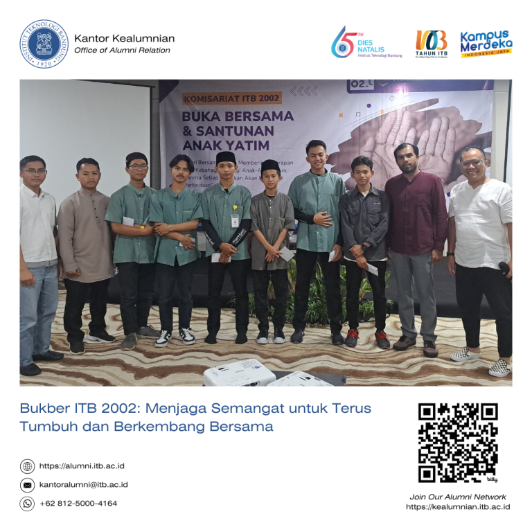 Bukber ITB 2002: Menjaga Semangat untuk Terus Tumbuh dan Berkembang Bersama