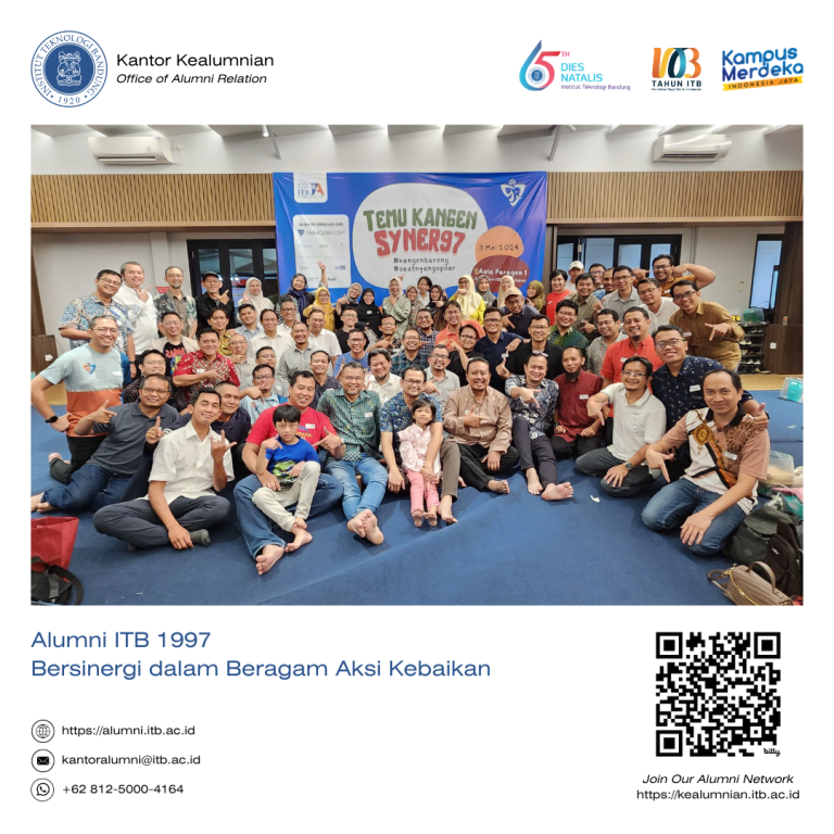 Alumni ITB 1997 Bersinergi dalam Beragam Aksi Kebaikan