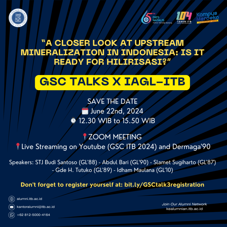 GSC TALKS #3 x IAGL-ITB