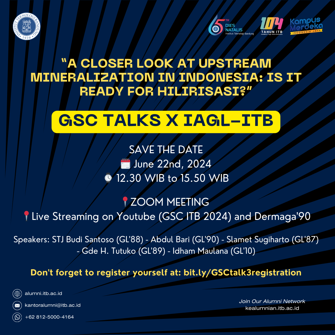 GSC TALKS #3 x IAGL-ITB