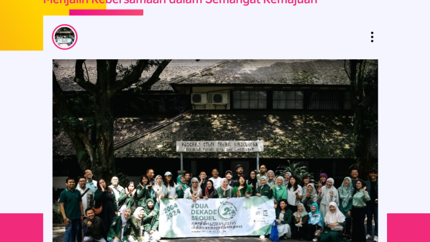 Reuni 20 Tahun Teknik Lingkungan 2004