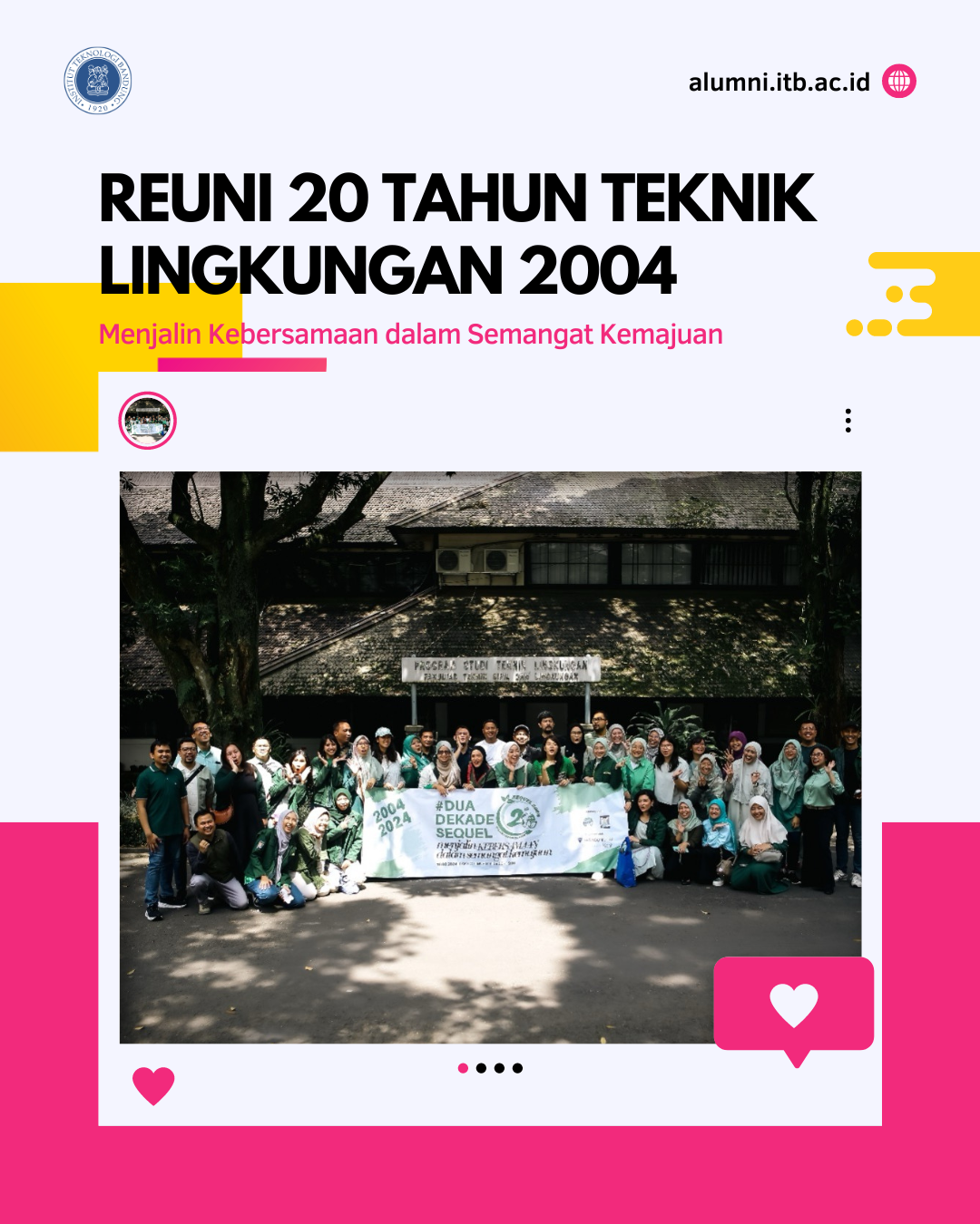 Reuni 20 Tahun Teknik Lingkungan 2004