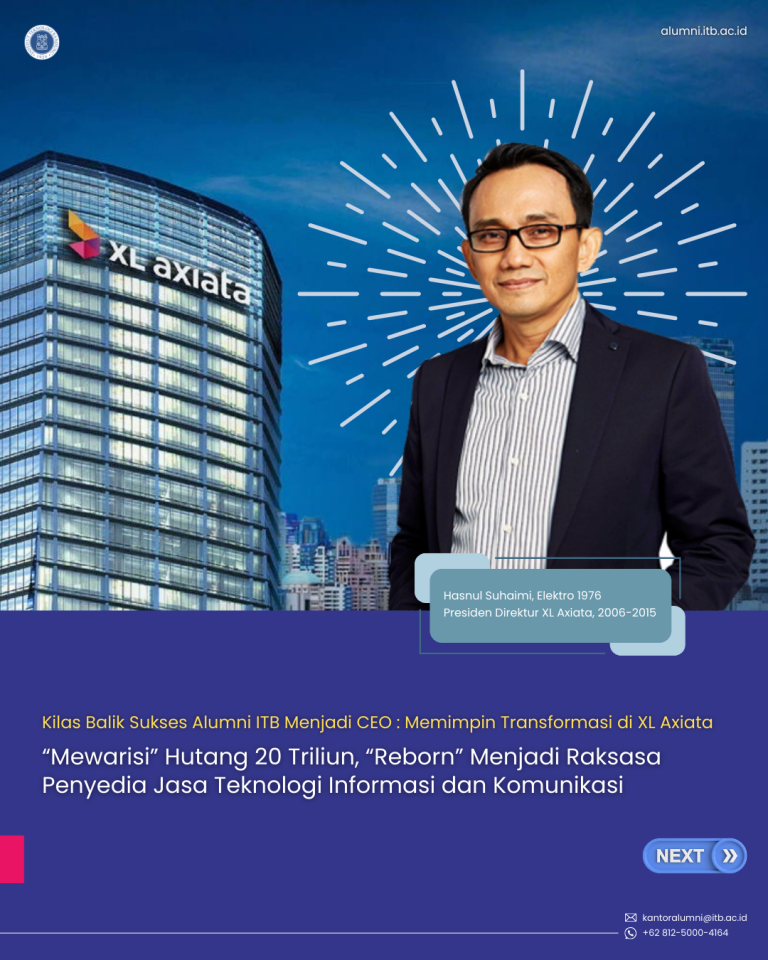 Sukses Alumni ITB Menjadi CEO: Memimpin Transformasi di XL Axiata