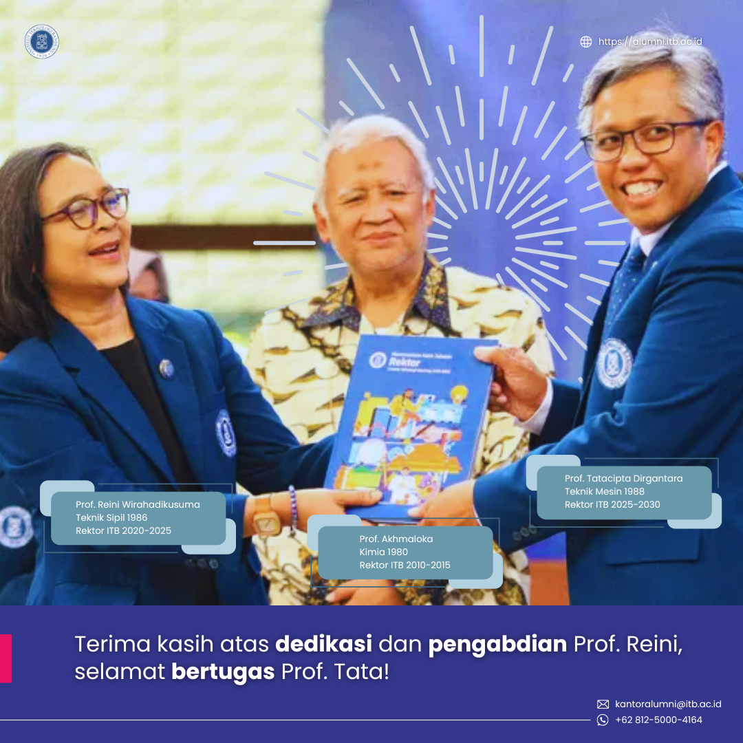 Terima Kasih Prof. Reini, Selamat Bertugas Prof. Tata!