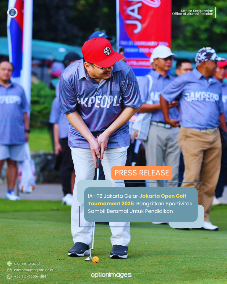 PRESS RELEASE: IA-ITB Jakarta Gelar Jakarta Open Golf Tournament 2025: Bangkitkan Sportivitas Sambil Beramal Untuk Pendidikan