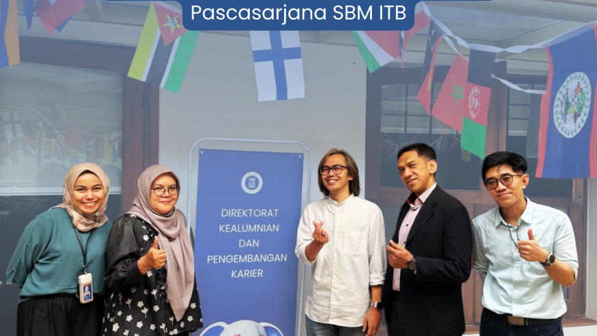 Penguatan Integrasi Alumni: Diskusi Bersama Ketua Ikatan Alumni Sains Manajemen Pascasarjana SBM ITB