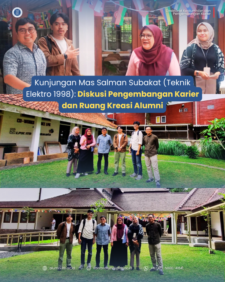 Kunjungan Mas Salman Subakat (Teknik Elektro 1998): Diskusi Pengembangan Karier dan Ruang Kreasi Alumni