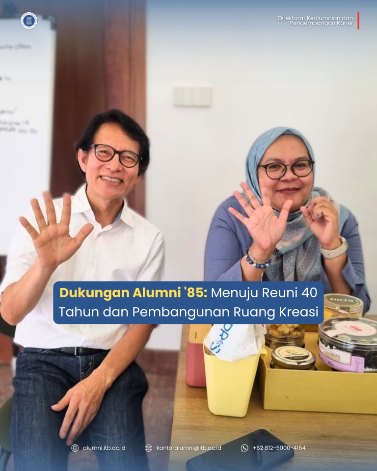 Dukungan Alumni ’85: Menuju Reuni 40 Tahun dan Pembangunan Ruang Kreasi