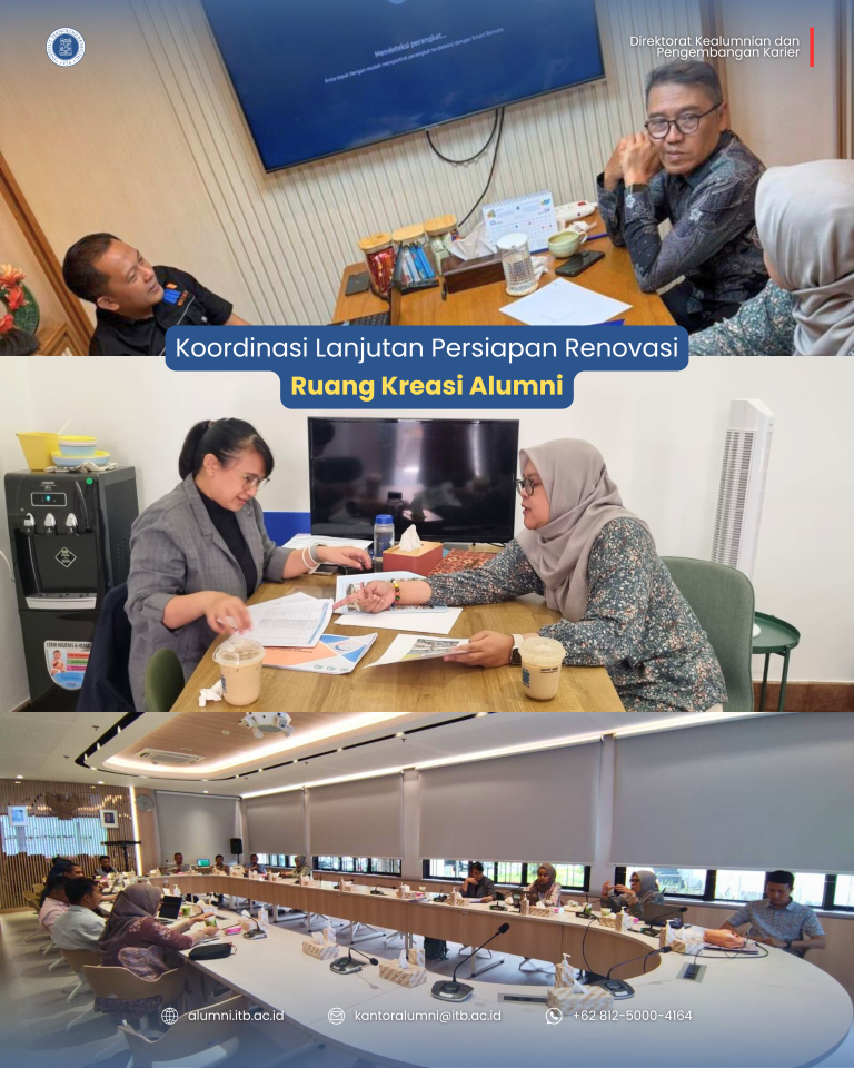 Koordinasi Lanjutan Persiapan Renovasi Ruang Kreasi Alumni