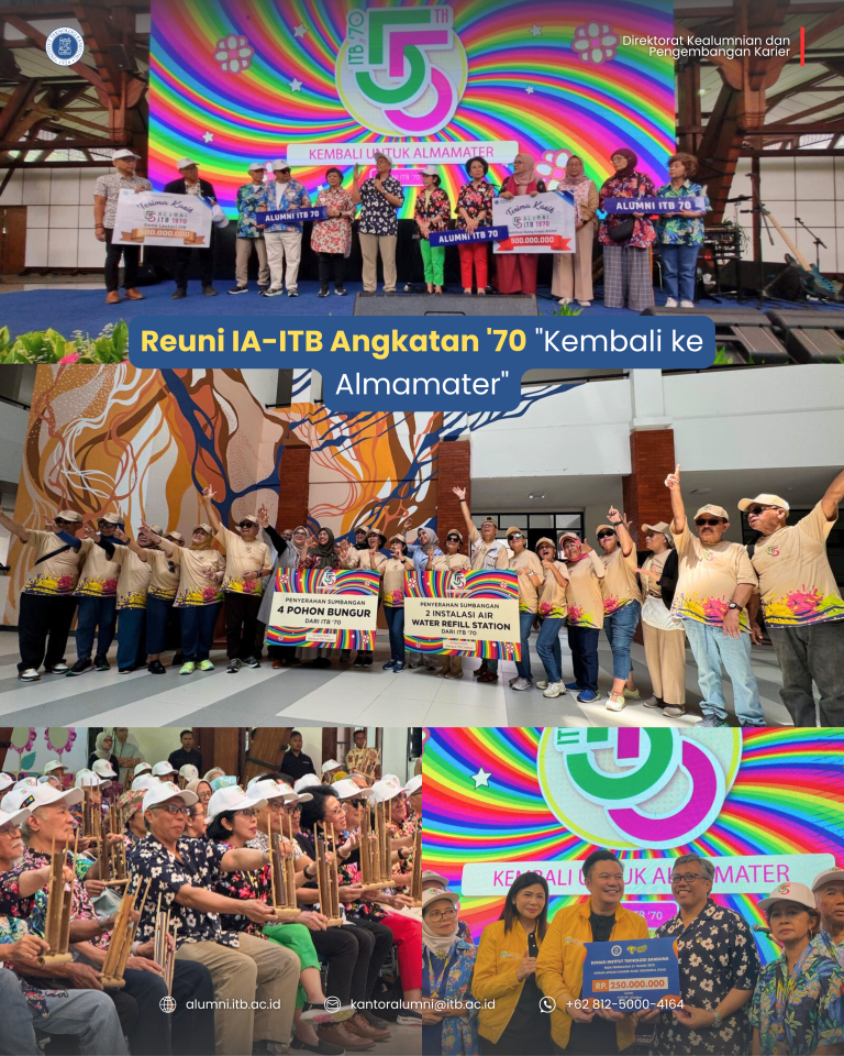 Reuni IA-ITB Angkatan ’70 “Kembali ke Almamater”