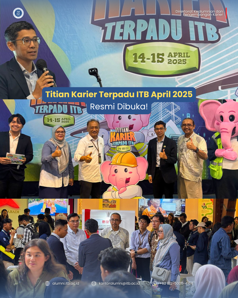 Titian Karier Terpadu ITB April 2025 Resmi Dibuka!