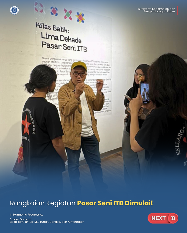 Rangkaian Kegiatan Pasar Seni ITB Dimulai!