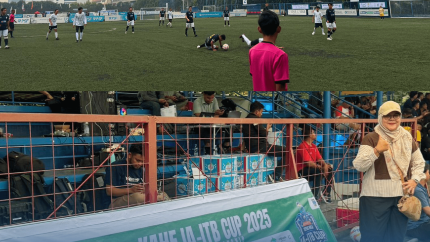 Direktur Kealumnian dan Pengembangan Karier ITB Hadiri Kick-Off Kahf IA-ITB Cup 2025 Championship