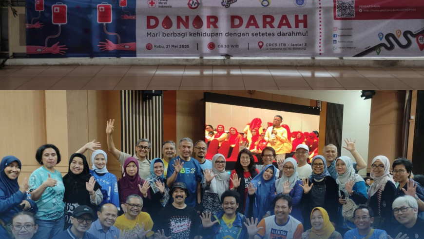 Bakti Sosial-Donor Darah: Menyelamatkan Nyawa, Menolong Sesama, Rangkaian Acara Reuni 40 Tahun IA-ITB Angkatan 1985