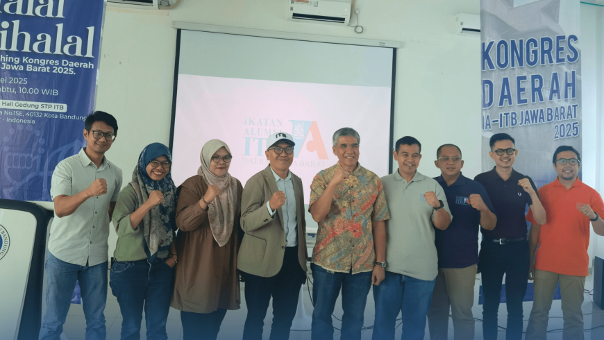 IA-ITB Pengda Jawa Barat Gelar Halal Bihalal dan Launching Kongres Daerah IA-ITB Jawa Barat 2025