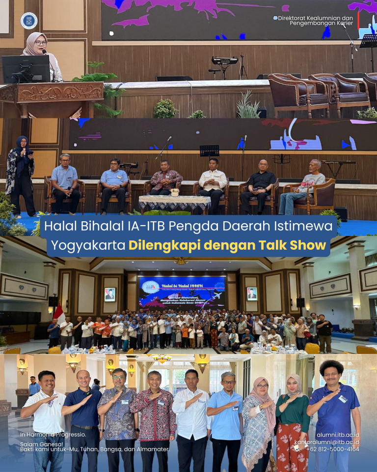 Halal Bihalal IA-ITB Pengda Daerah Istimewa Yogyakarta Dilengkapi dengan Talk Show