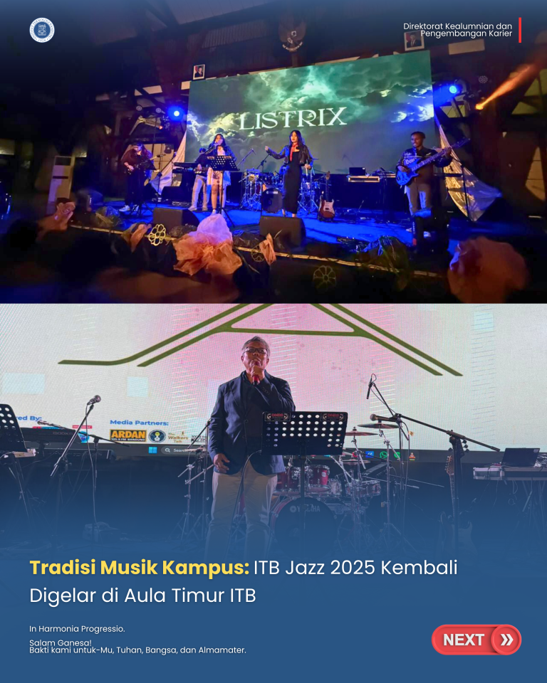 Tradisi Musik Kampus: ITB Jazz 2025 Kembali Digelar di Aula Timur ITB